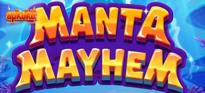 Tampilan visual karakter makhluk laut dalam slot Manta Mayhem